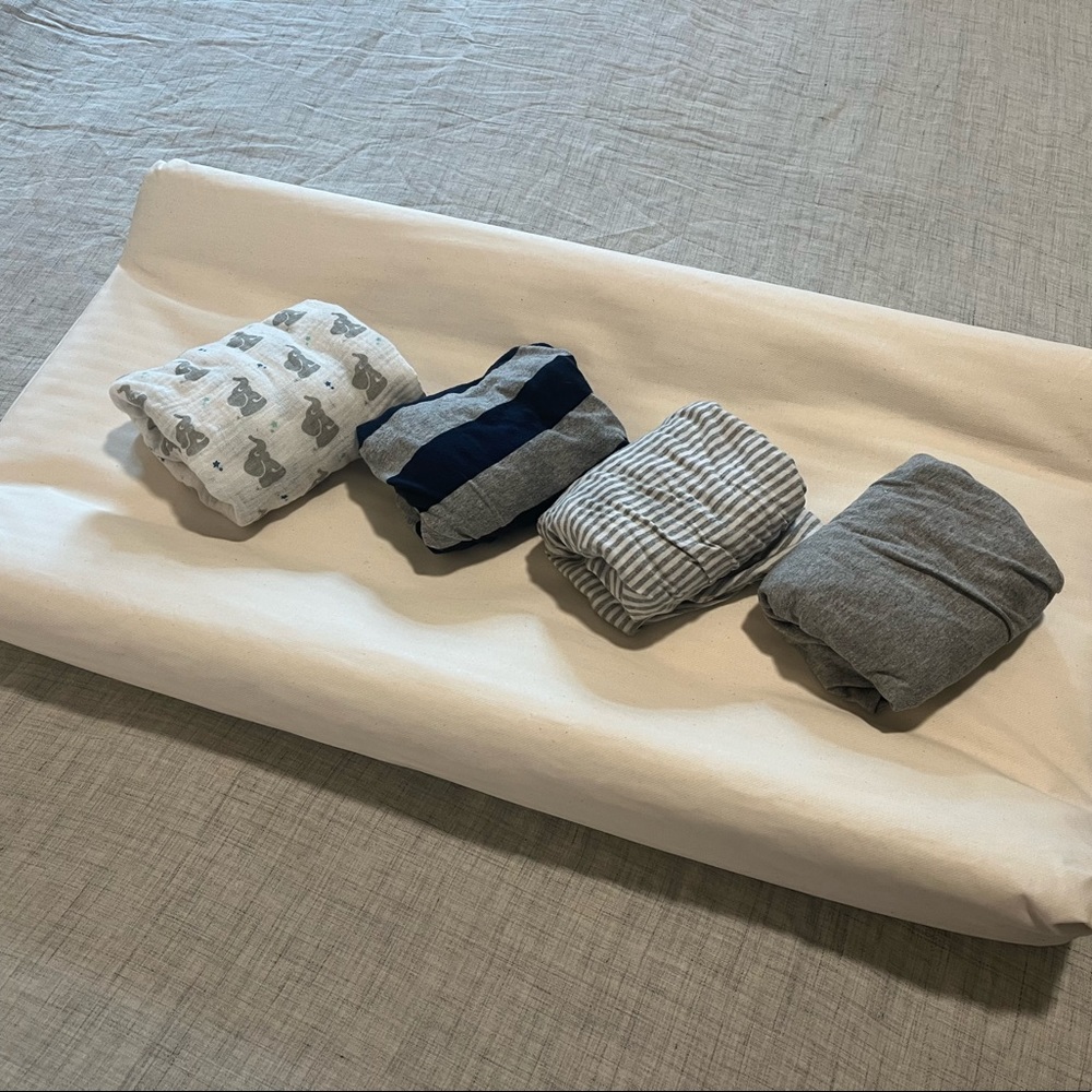 Naturepedic organic cotton changing pad bundle